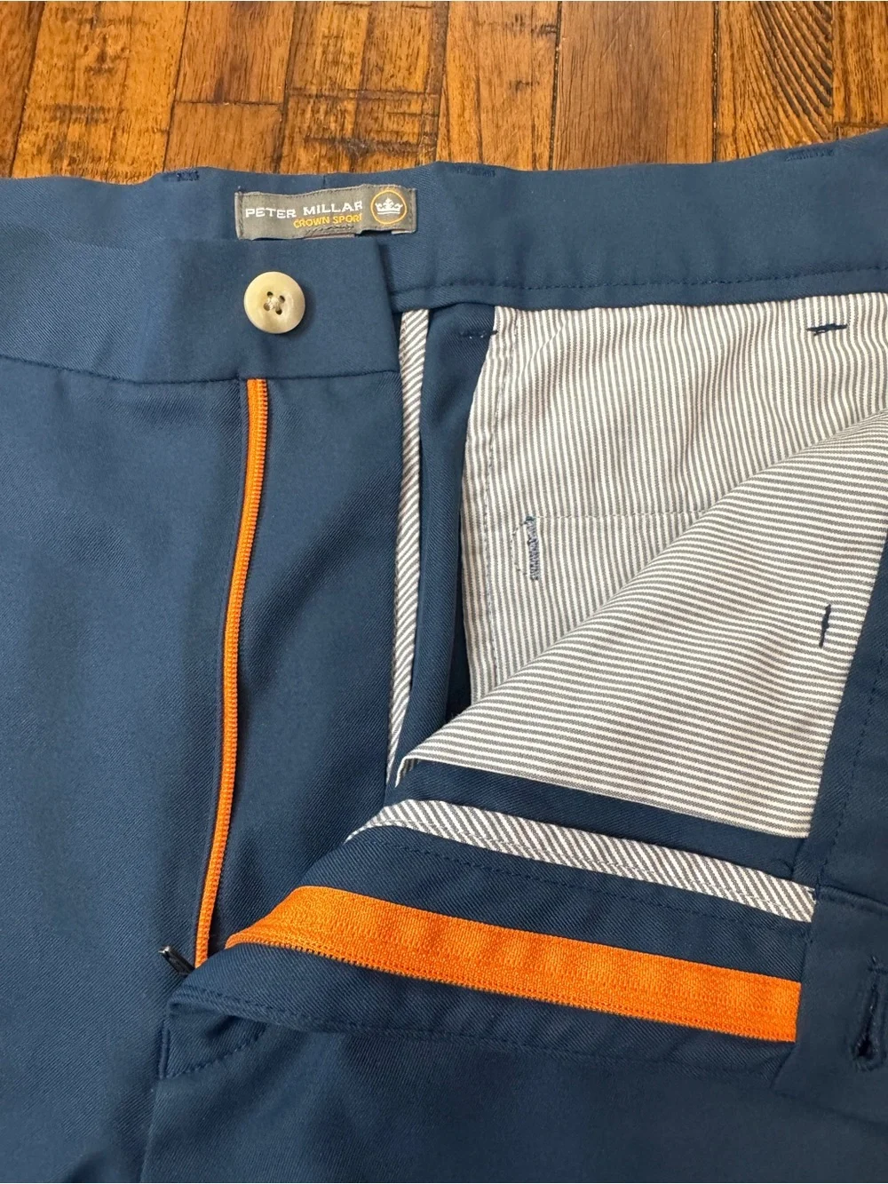Peter Millar Crown Sport Navy Shorts Size 34